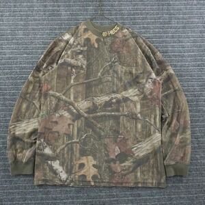 HECS Stealthscreen Long Sleeve Shirt Mens L Camo Carbon Fiber Hunting Top